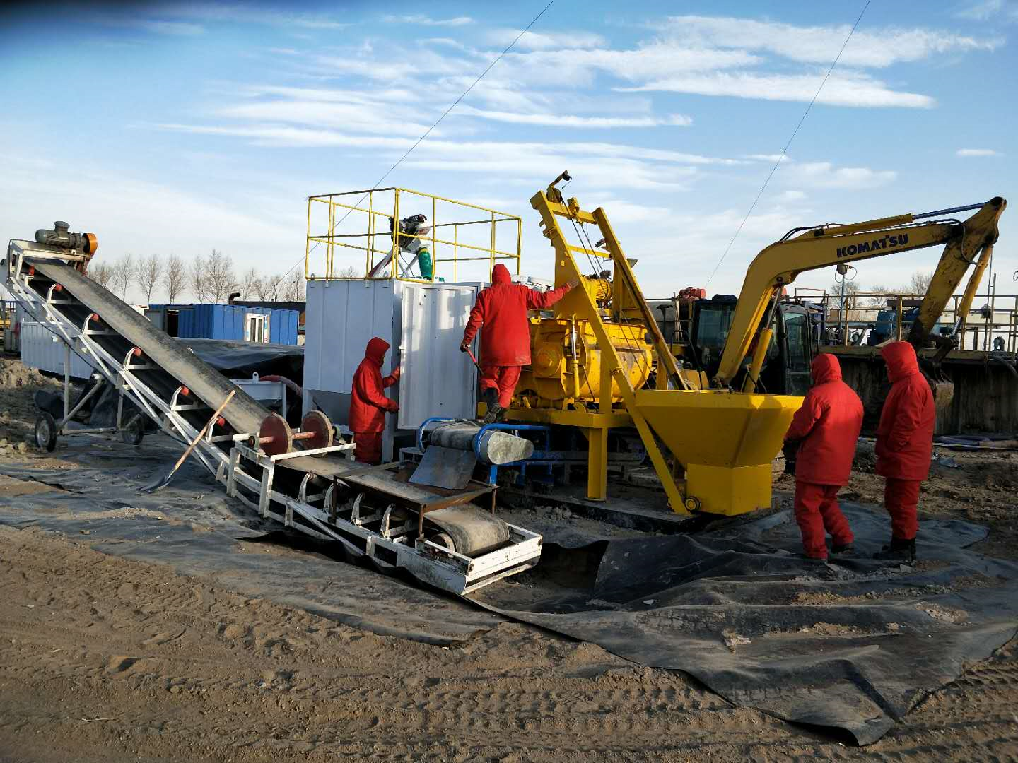 泥漿不落地項目-吉林松原不落地項目